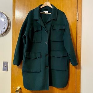 Nordstrom Pine Wool Blend Jacket